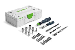 Ratchet set SYS3 S 76-1/4"-CE RA 578112
