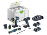 TID 18 HPC I-Set TPC 18/4 Impact Driver and Drill set 577616