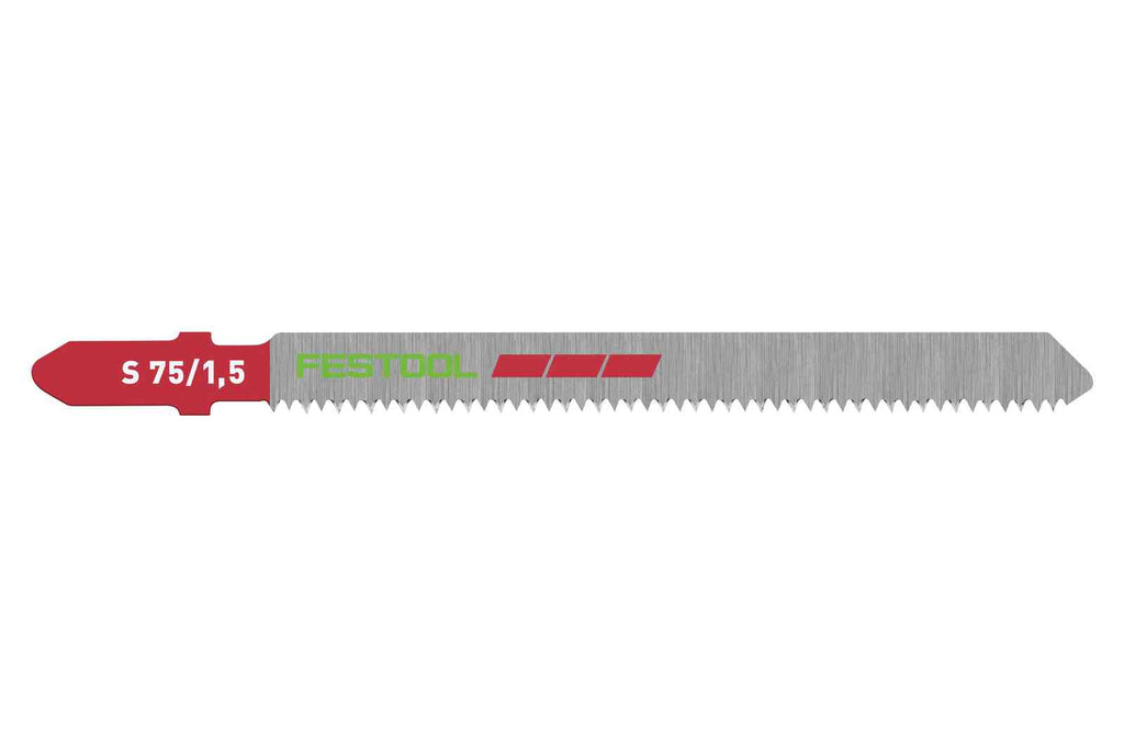 Jigsaw blade PLASTICS PROFILE S 75/1,5/5 204268