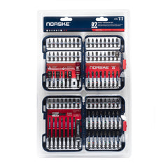 NORSKE 87PC Impact torsion bit set