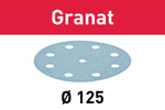 Abrasive sheet Granat STF D125/8 P80 GR/50 497167