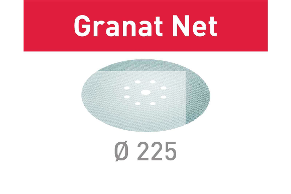 Abrasive net Granat Net STF D225 P80 GR NET/25 203312 25/BX