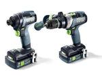 TID 18 HPC I-Set TPC 18/4 Impact Driver and Drill set 577616