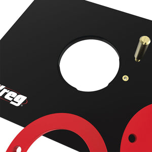Precision Router Table Insert Plate - Undrilled PRS4038