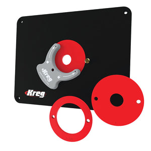 Precision Router Table Insert Plate - Undrilled PRS4038