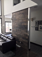 AS-IS Black-ish wood panels