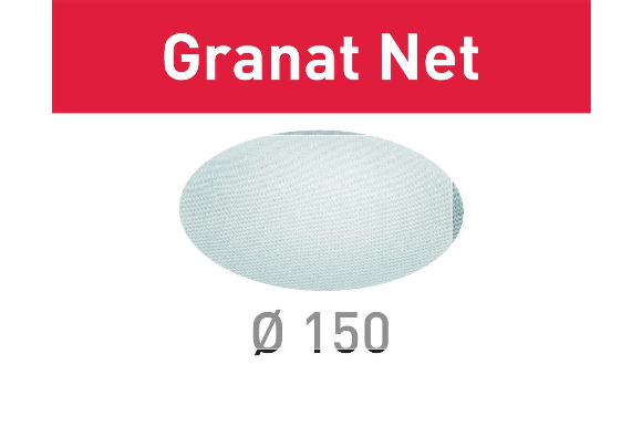 Abrasive net Granat Net STF D150 P150 GR NET/50 203306  50/BX