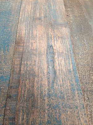 AS-IS Blue-ish wood panels