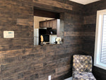 AS-IS Black-ish wood panels