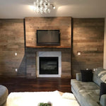 AS-IS Grey-ish wood panels