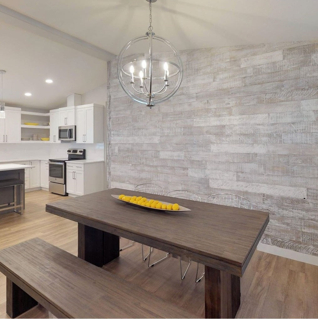 AS-IS White-ish wood panels