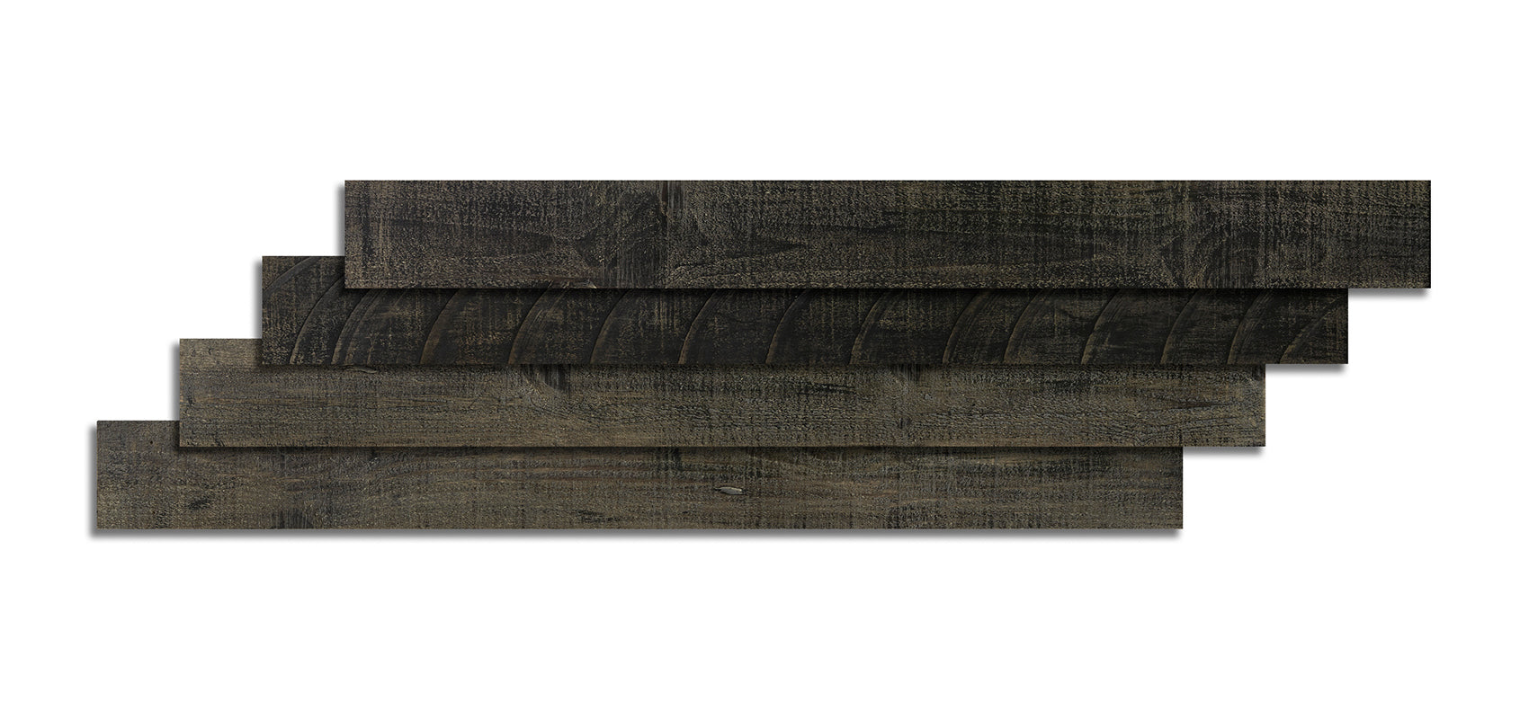 AS-IS Black-ish wood panels