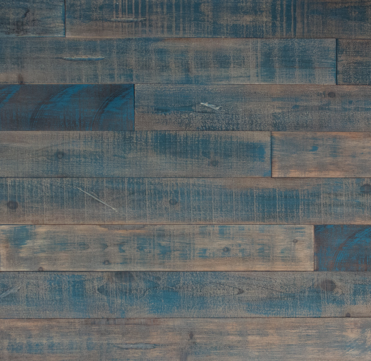 AS-IS Blue-ish wood panels