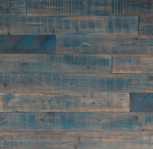 AS-IS Blue-ish wood panels