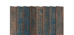 AS-IS Blue-ish wood panels