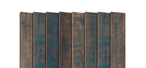 AS-IS Blue-ish wood panels