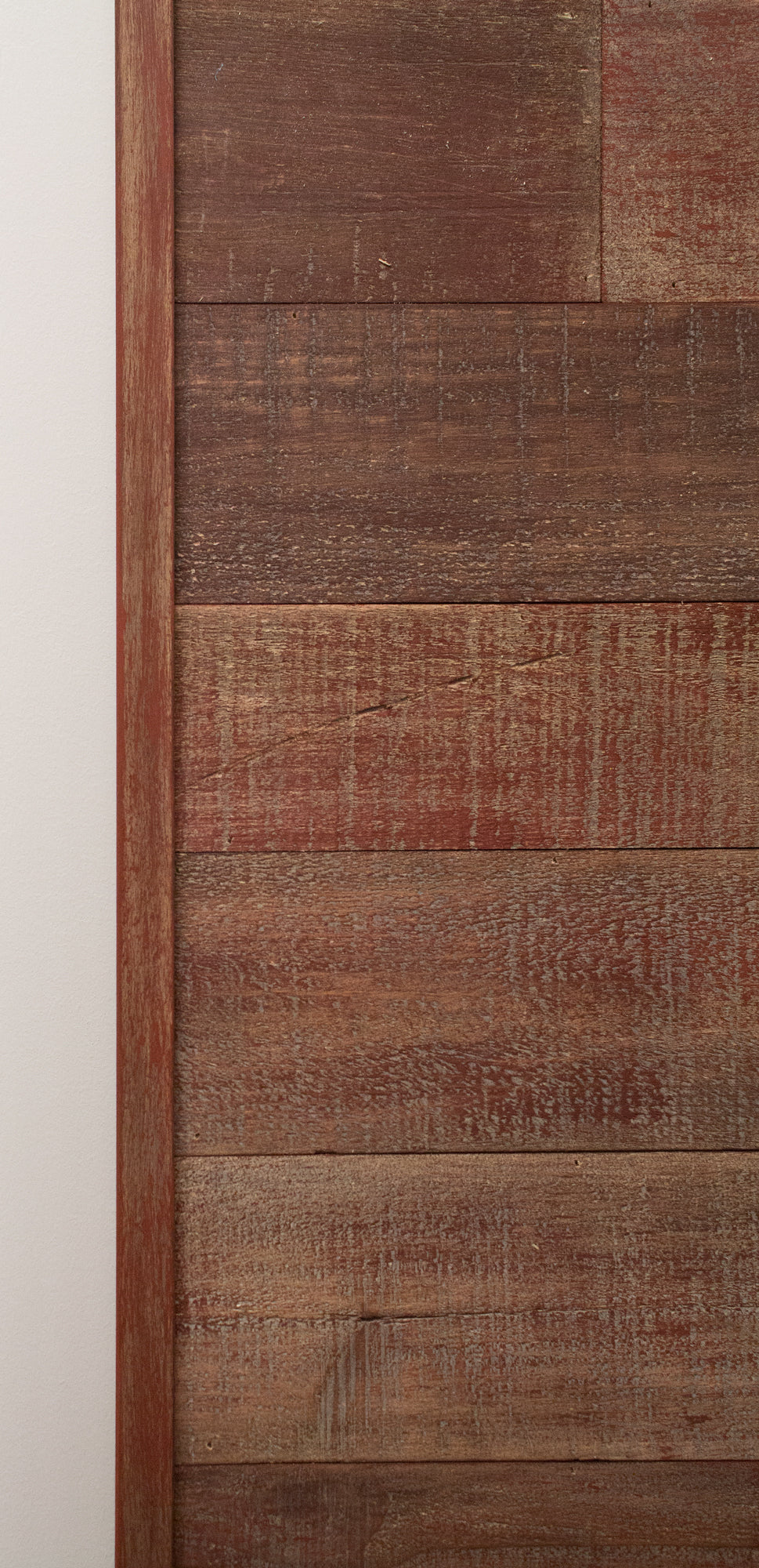 AS-IS Red-ish wood panels