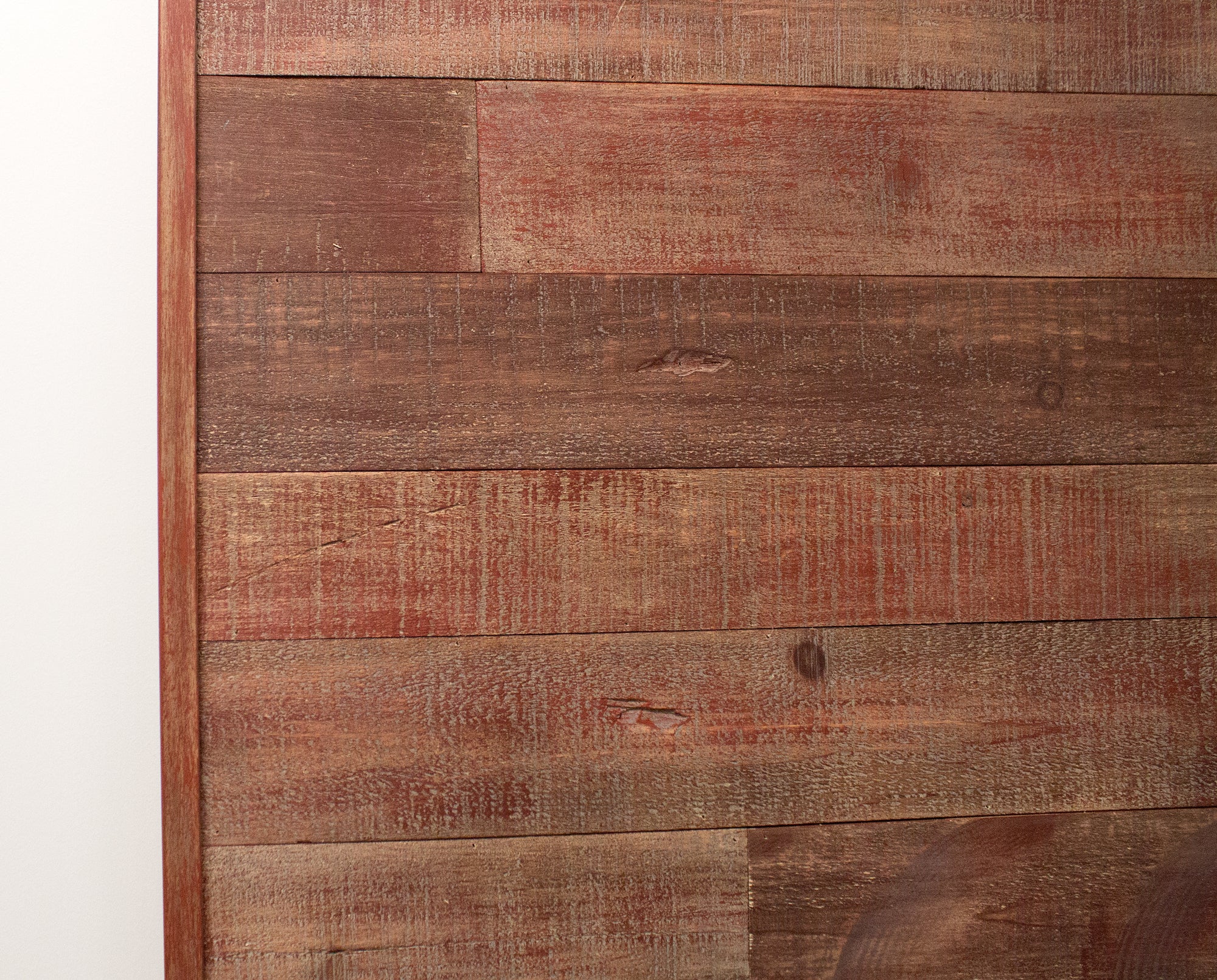 AS-IS Red-ish wood panels