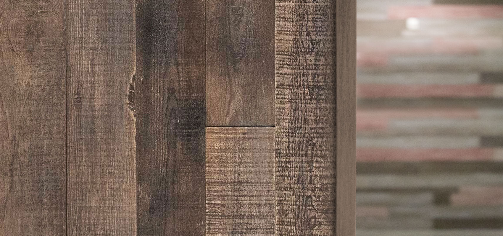 AS-IS Brown-ish wood panels