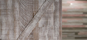 AS-IS White-ish wood panels