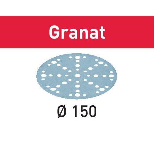 Abrasive sheet STF D150/48 P80 GR/50 Granat 575162