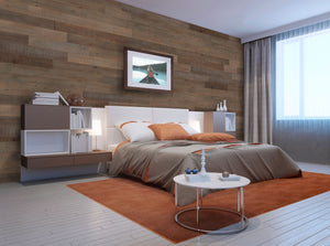 AS-IS Grey-ish wood panels