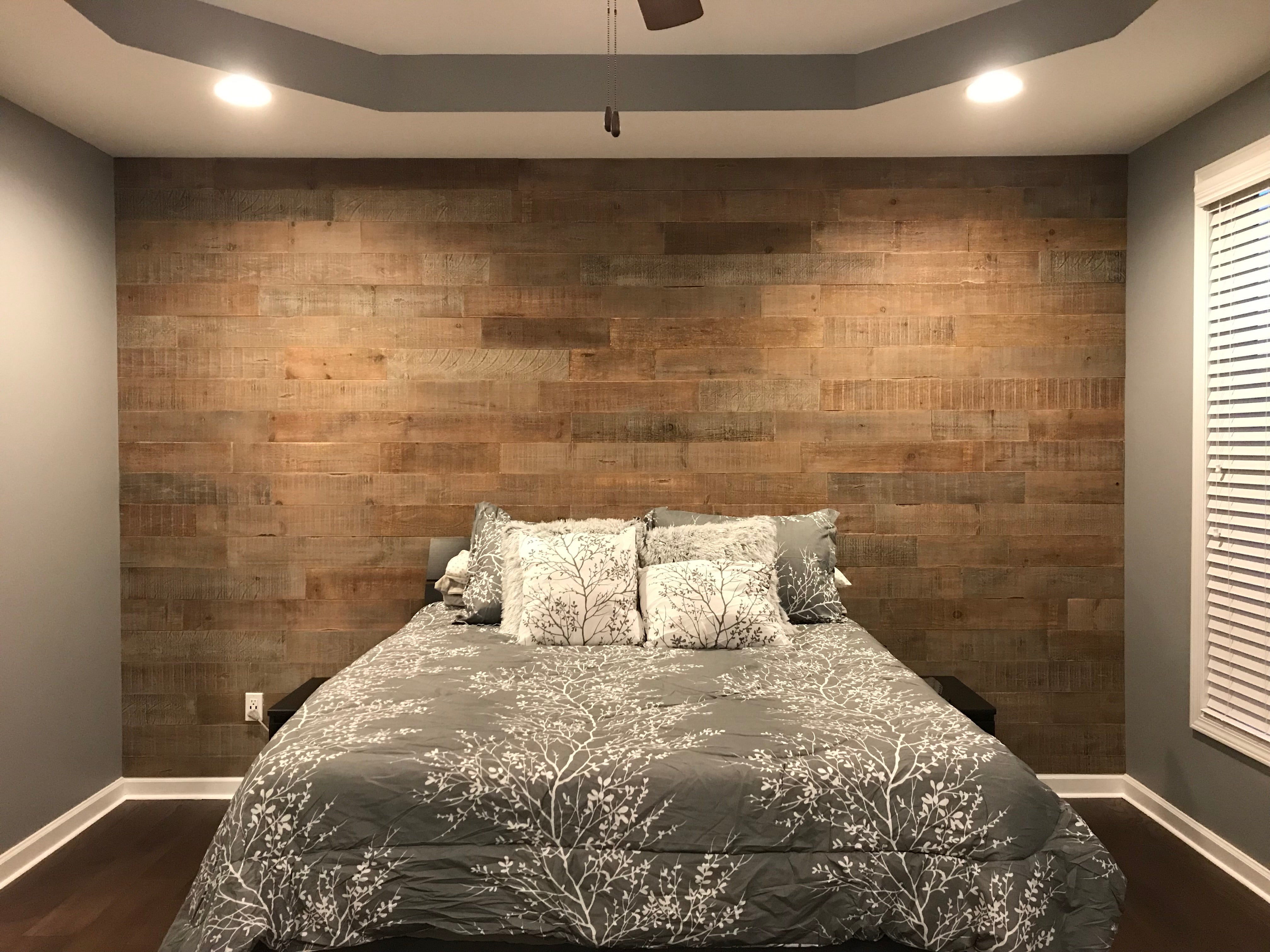 AS-IS Brown-ish wood panels