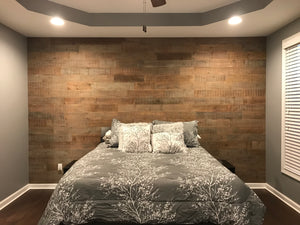 AS-IS Brown-ish wood panels