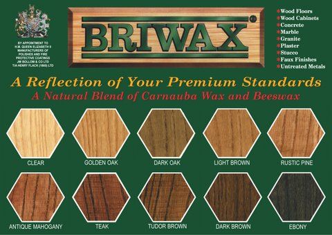BRIWAX Wood Finishing Wax
